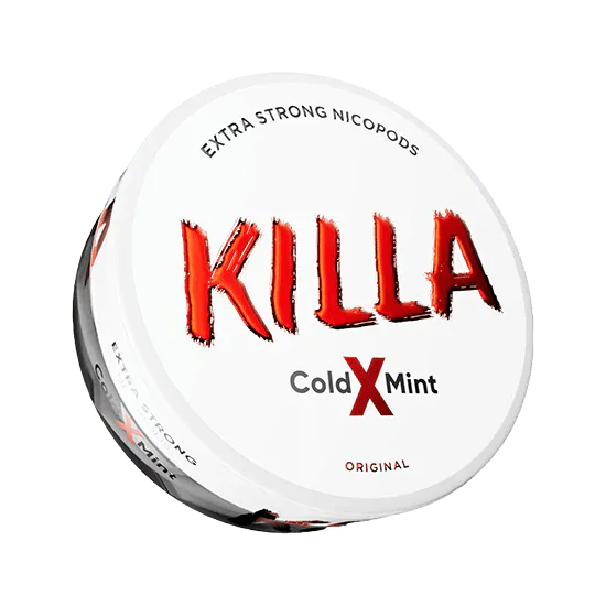 killa cold x mint nicotine pouches