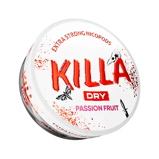 killa dry passionfruit - 9.9mg nicotine pouches