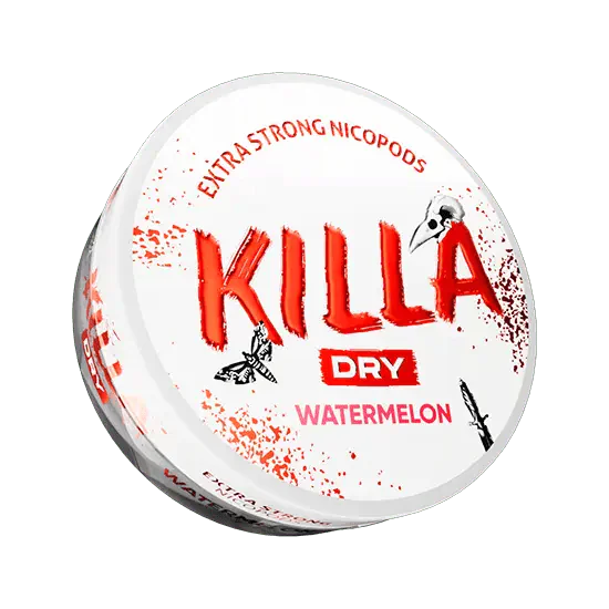 killa dry watermelon - 9.9 mg nicotine pouches