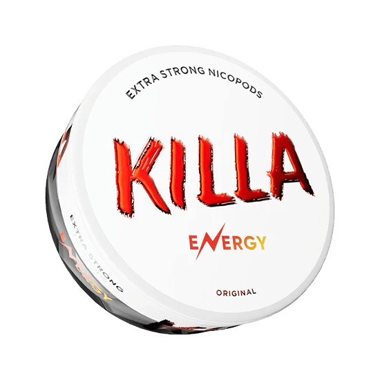 killa energy - 16mg nicotine pouches
