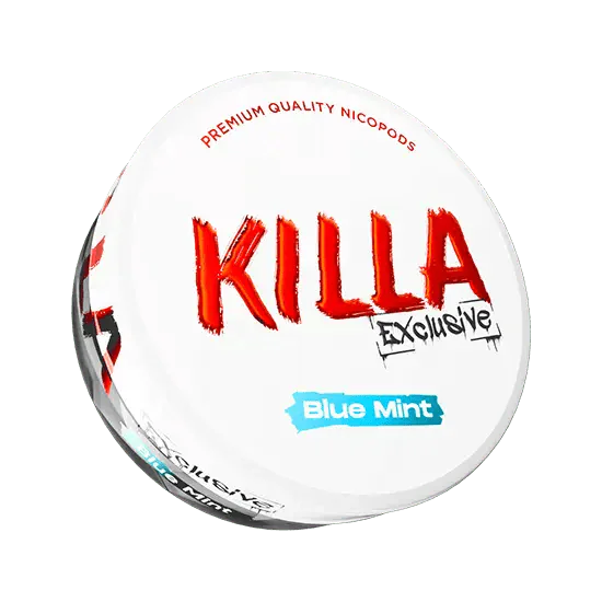 killa exclusive blue mint - 16.5mg/g nicotine pouches