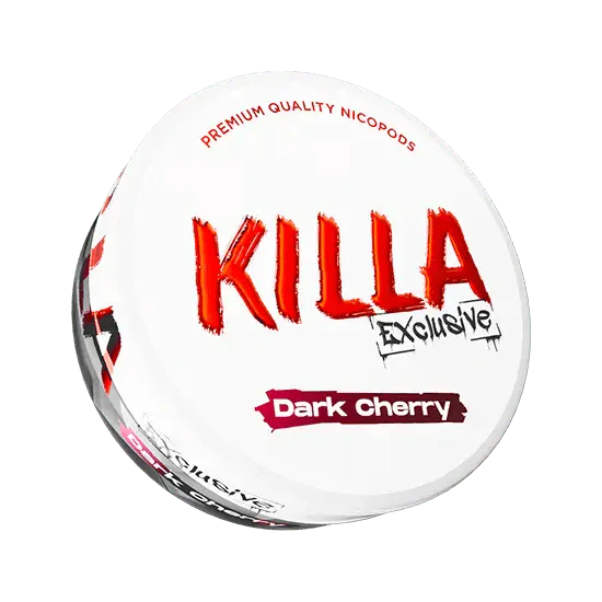 killa exclusive dark cherry - 16.5mg/g nicotine pouches