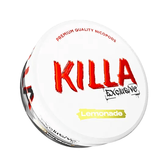 killa exclusive lemonade - 16.5mg/g nicotine pouches