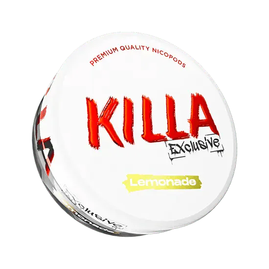 killa exclusive lemonade - 16.5mg/g nicotine pouches