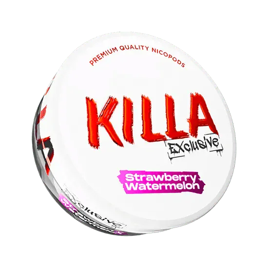 killa exclusive strawberry watermelon - 16.5mg/g nicotine pouches