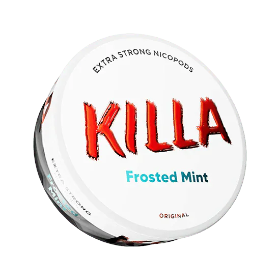killa frosted mint - 16mg nicotine pouches