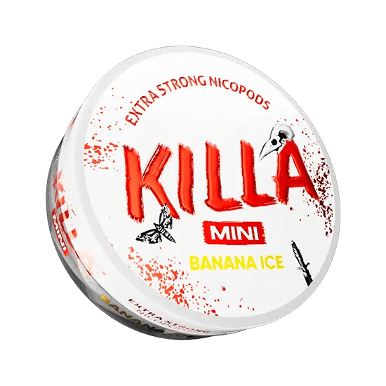 killa mini banana ice nicotine pouches