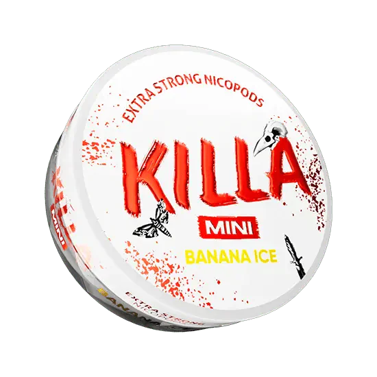 killa mini banana ice nicotine pouches
