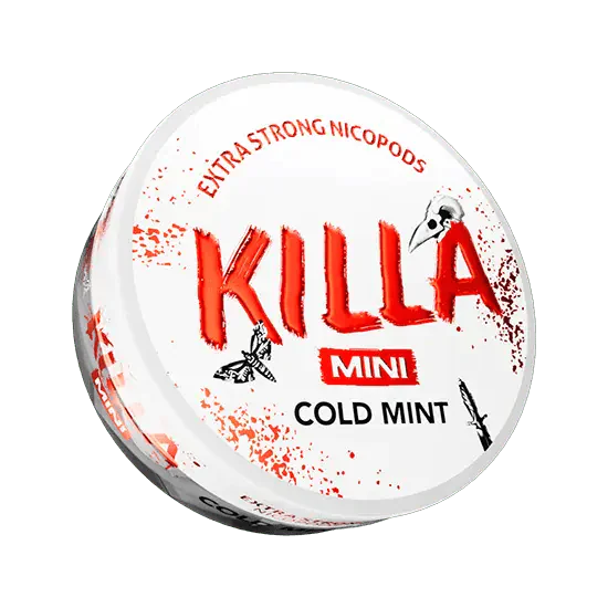 killa mini cold mint nicotine pouches