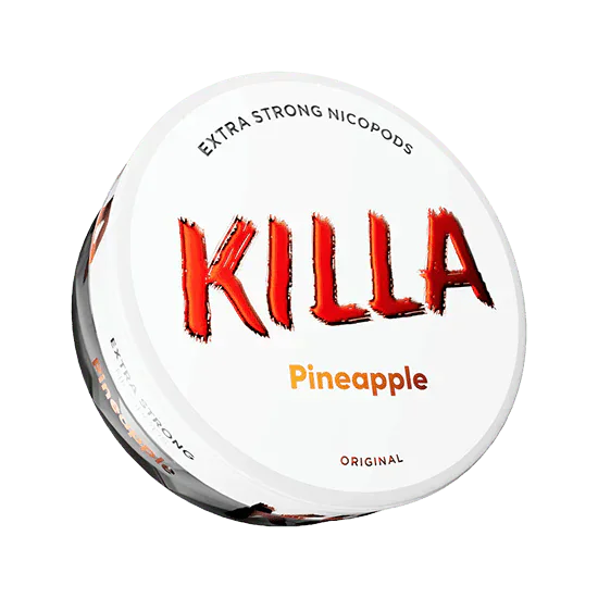 killa pineapple - 16mg nicotine pouches