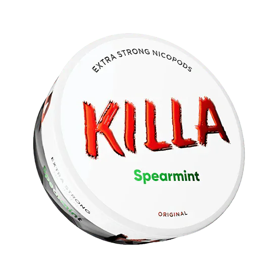 killa spearmint - 16mg nicotine pouches