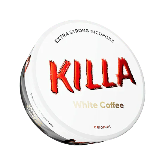 killa white coffee - 16mg nicotine pouches