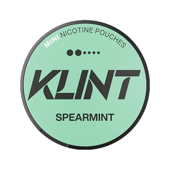 Klint Spearmint Mini 2.7mg Spearmint mini nicotine pouches