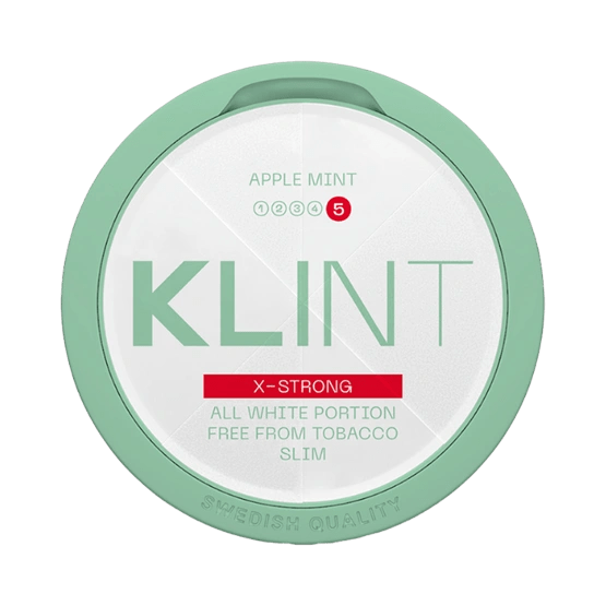 klint apple mint - 16.4mg nicotine pouches