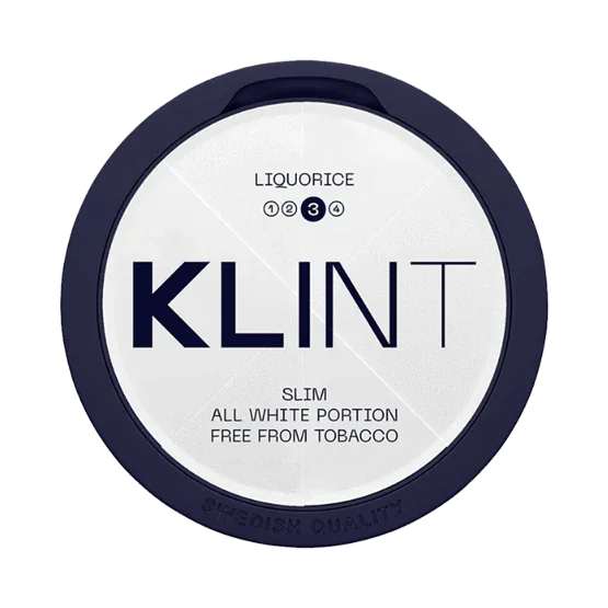 klint liquorice - 12mg nicotine pouches