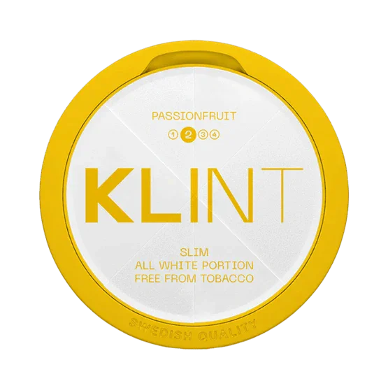 klint passionfruit - 8mg nicotine pouches