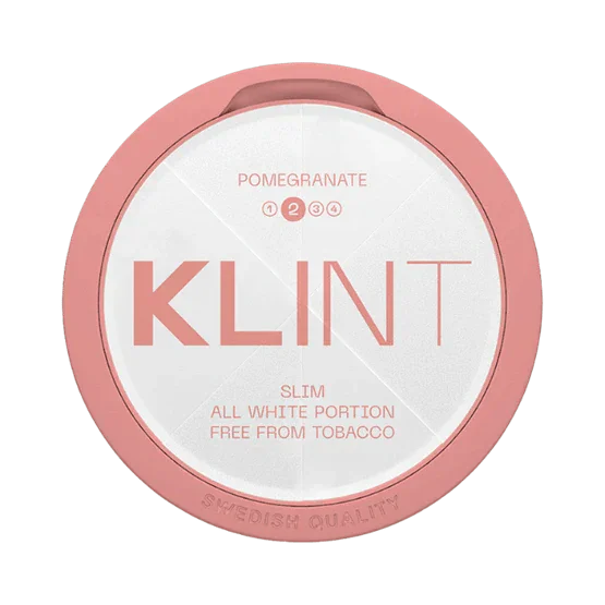 klint pomegranate - 8mg nicotine pouches