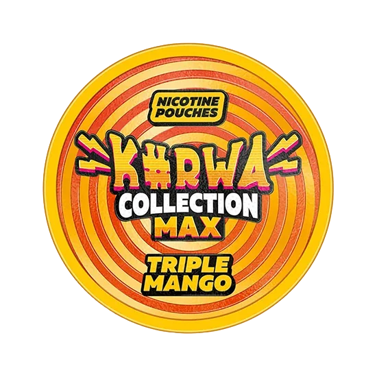 KURWA Triple Mango MAX mango slim nicotine pouches