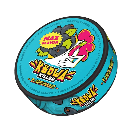 kurwa blackcurrant - 50mg nicotine pouches