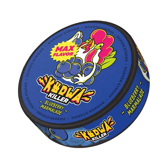 kurwa blueberry marmalade - 50mg nicotine pouches