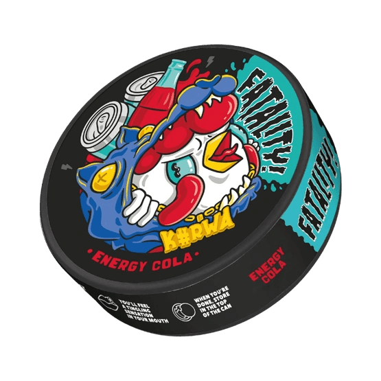 kurwa energy cola - 47mg nicotine pouches