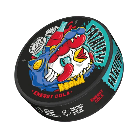 kurwa energy cola - 47mg nicotine pouches