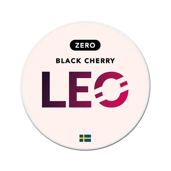 LEO Cherry Zero slim pouches, flavour: Cherry