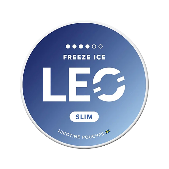 LEO Freeze Ice slim pouches, flavour: Mint