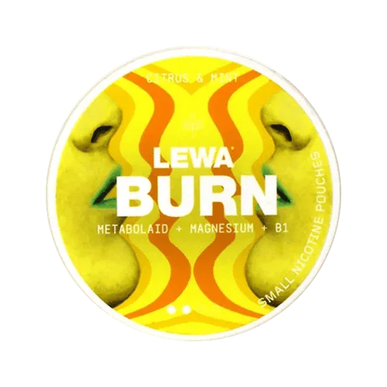 lewa burn citrus nicotine pouches