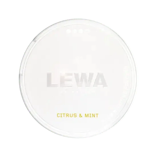 lewa citrus mint nicotine pouches
