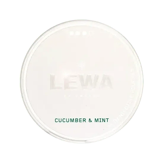 lewa cucumber mint nicotine pouches