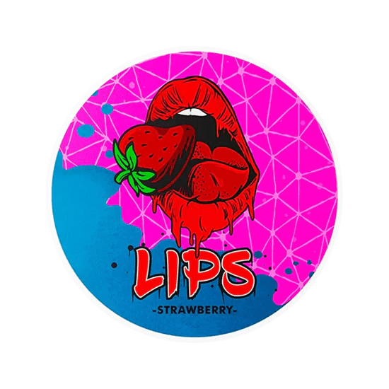 lips strawberry nicotine pouches