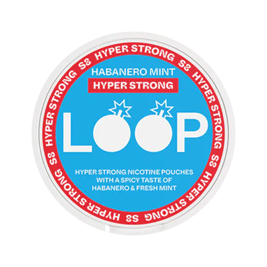 loop habanero mint hyper strong nicotine pouches