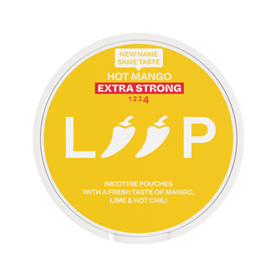loop hot mango extra strong nicotine pouches