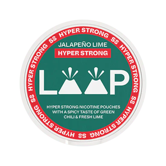 loop jalapeno lime hyper strong nicotine pouches