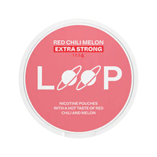 loop red chili melon extra strong nicotine pouches