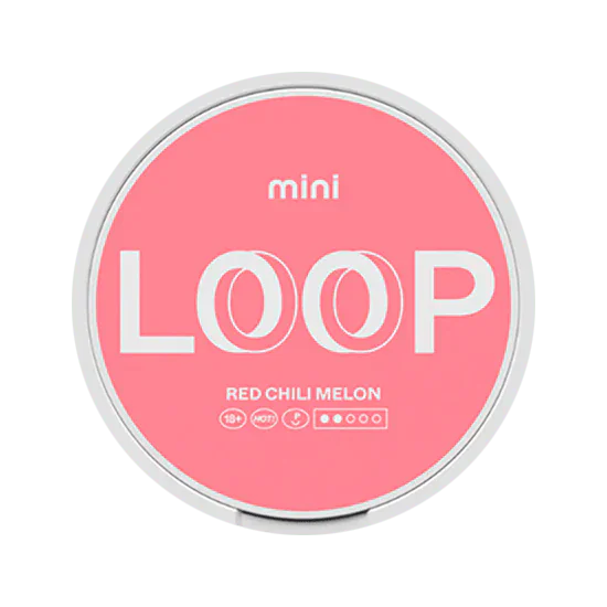 loop red chili melon mini nicotine pouches