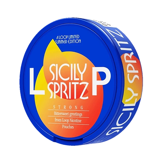 LOOP Sicily Spritz Strong - 8.9mg Orange, Citrus slim nicotine pouches