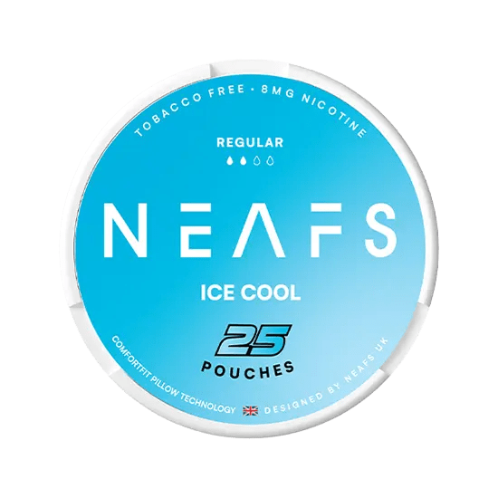 neafs ice cool nicotine-free nicotine pouches