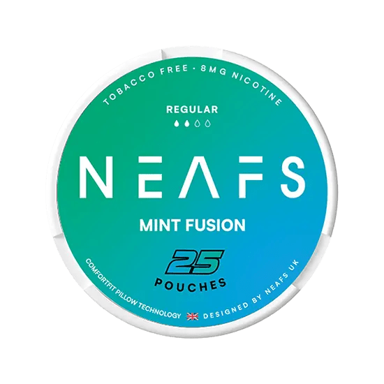 neafs mint fusion nicotine-free nicotine pouches