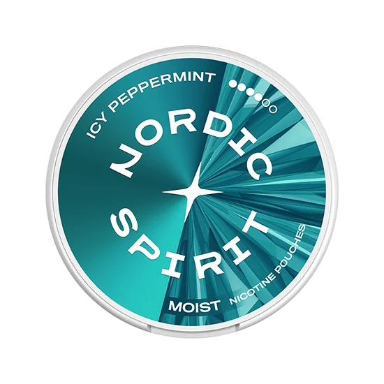 NORDIC SPIRIT Icy Peppermint Extra Strong peppermint slim pouch