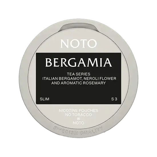 noto bergamia nicotine pouches