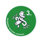 NIC NAC Spearmint - 3 mg (Nicotine Lozenges)