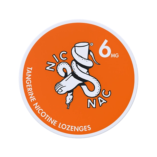 NIC NAC Cool 3mg - crisp, icy mint flavour, tobacco-free nicotine lozenge by Nic Nac Naturals LLC
