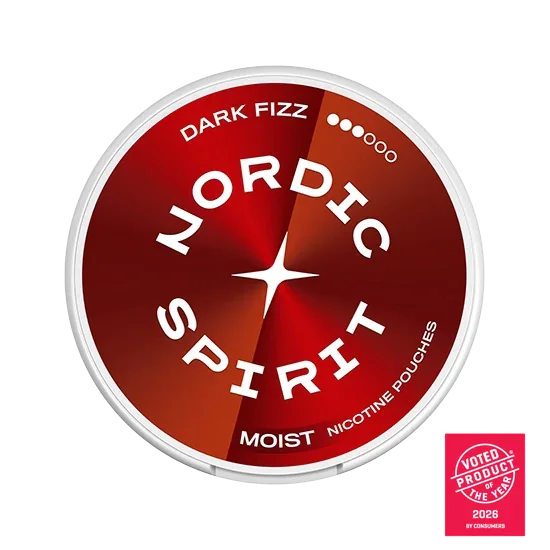 NORDIC SPIRIT Dark Fizz Strong slim nicotine pouch can