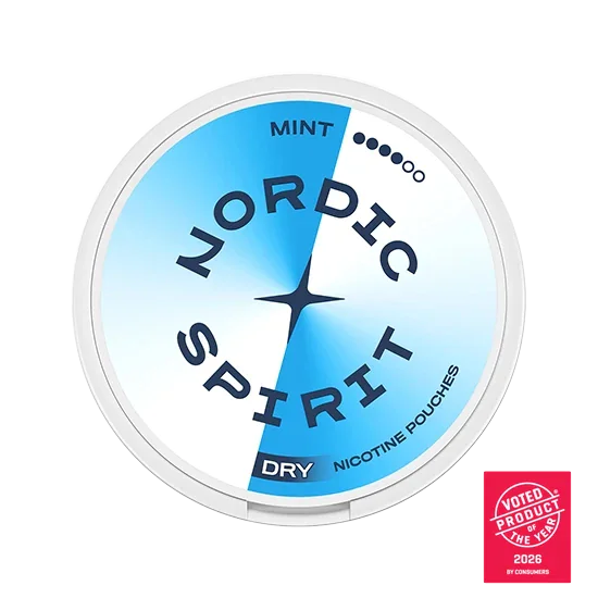 NORDIC SPIRIT Mint Extra Strong slim nicotine pouch can