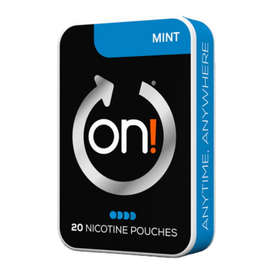 on mint - 9mg nicotine pouches