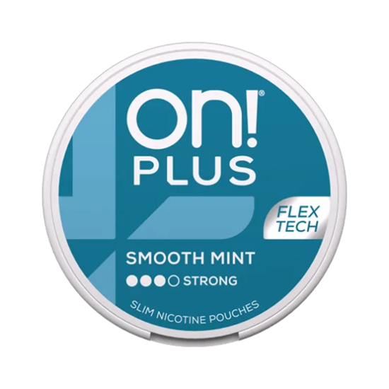 on! plus smooth mint - 9mg nicotine pouches