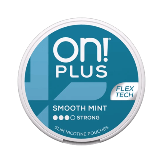 on! plus smooth mint - 9mg nicotine pouches