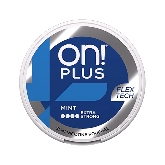 on plus mint extra strong nicotine pouch